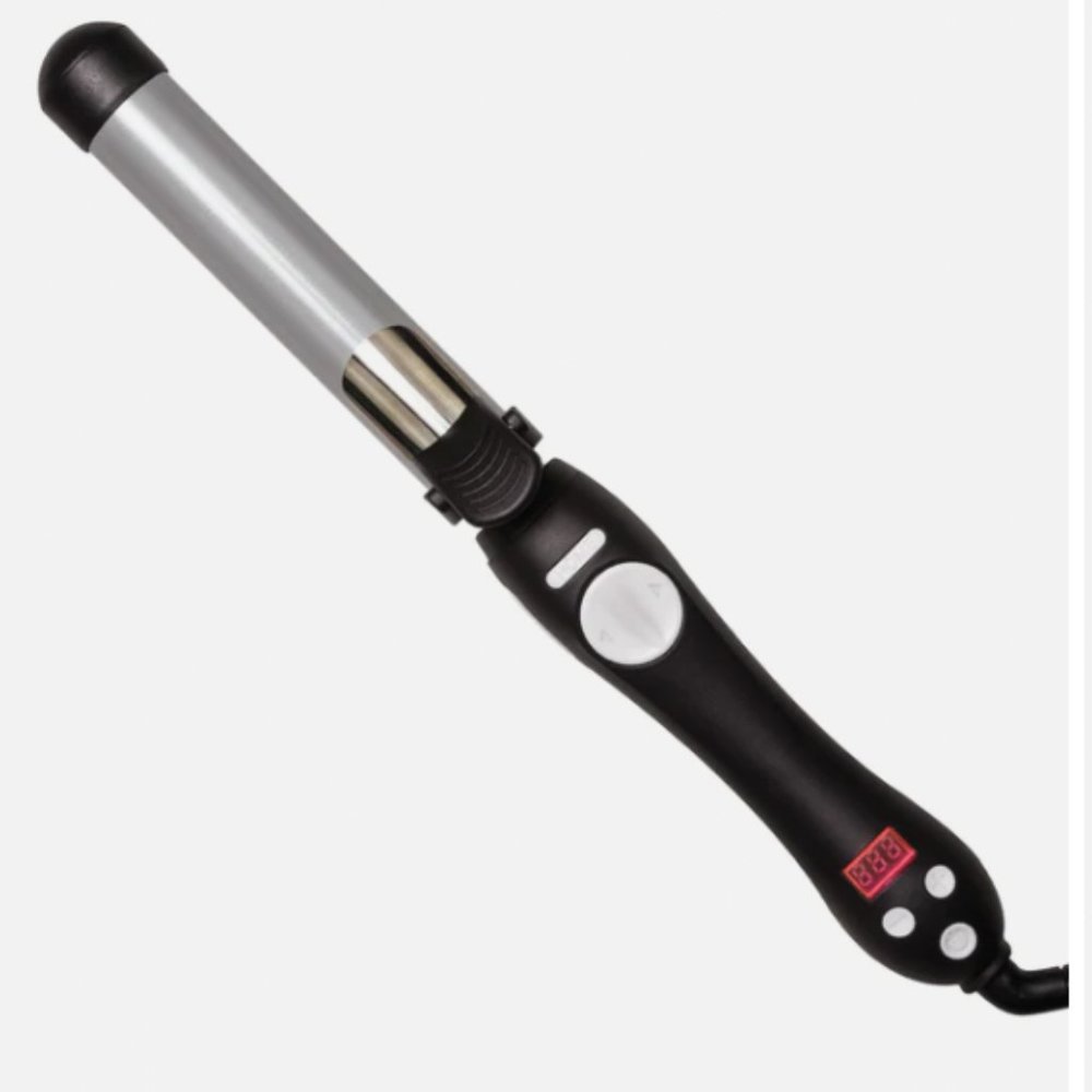 The Beachwaver Co. Black and Silver Curling Iron